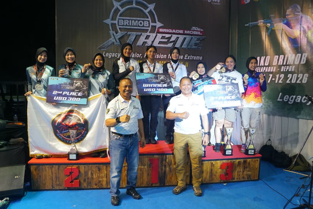 Penutupan Kejuaraan Menembak Brimob Xtreme 2026: Ajang Menembak Internasional Sarat Prestasi dan Sportivitas