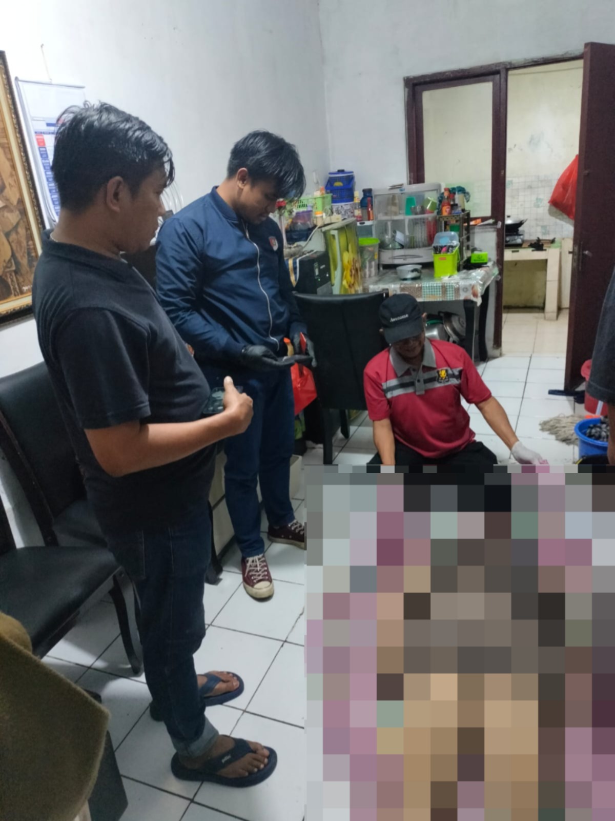 Kurang dari 24 Jam Resmob Polda Metro Jaya Tangkap Pelaku Pembunuhan di Serpong Utara Tang sel 