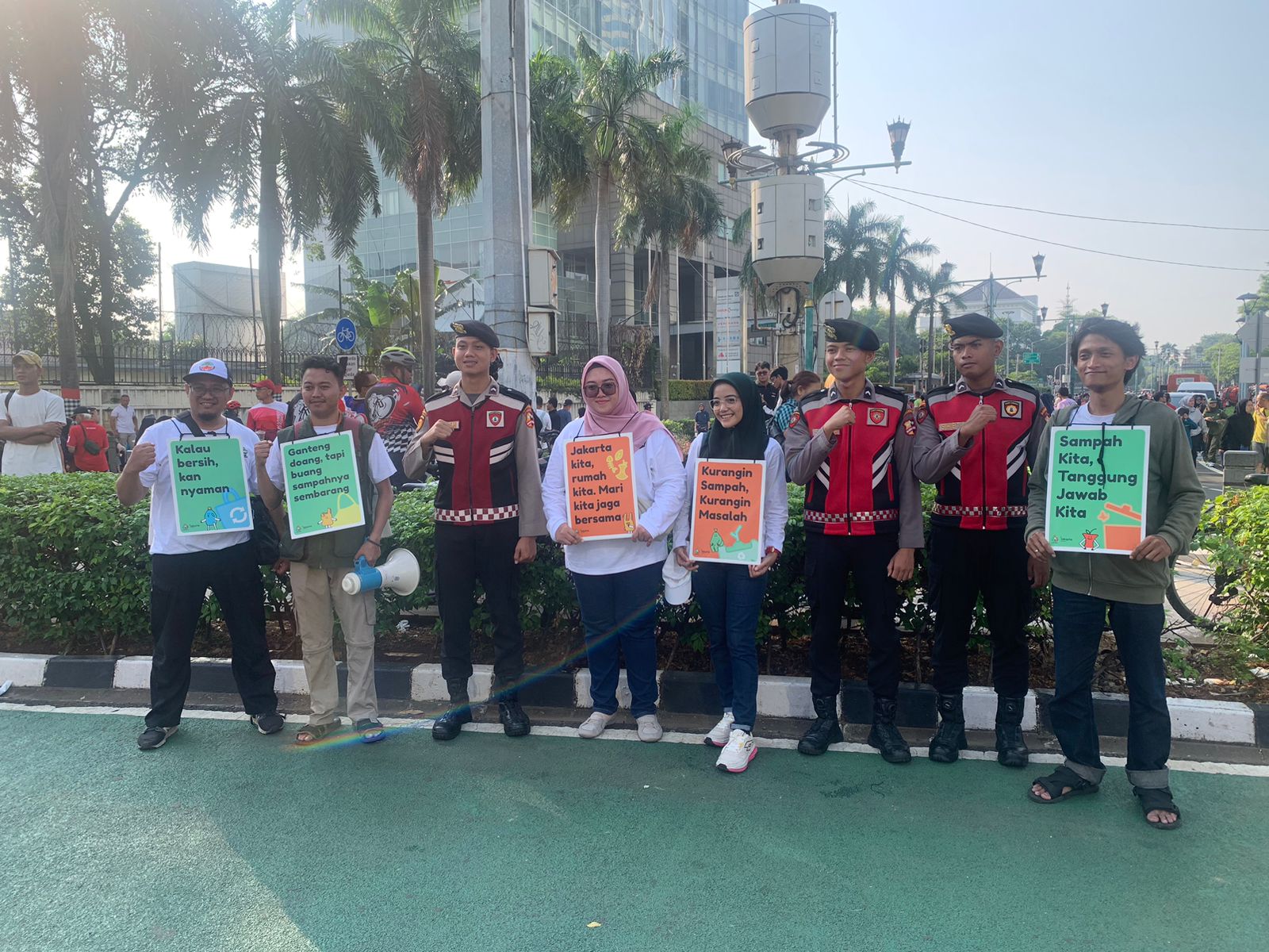 Hadir di Tengah Masyarakat, Ditsamapta Korsabhara Baharkam Polri Pastikan CFD Jakarta Aman dan Humanis