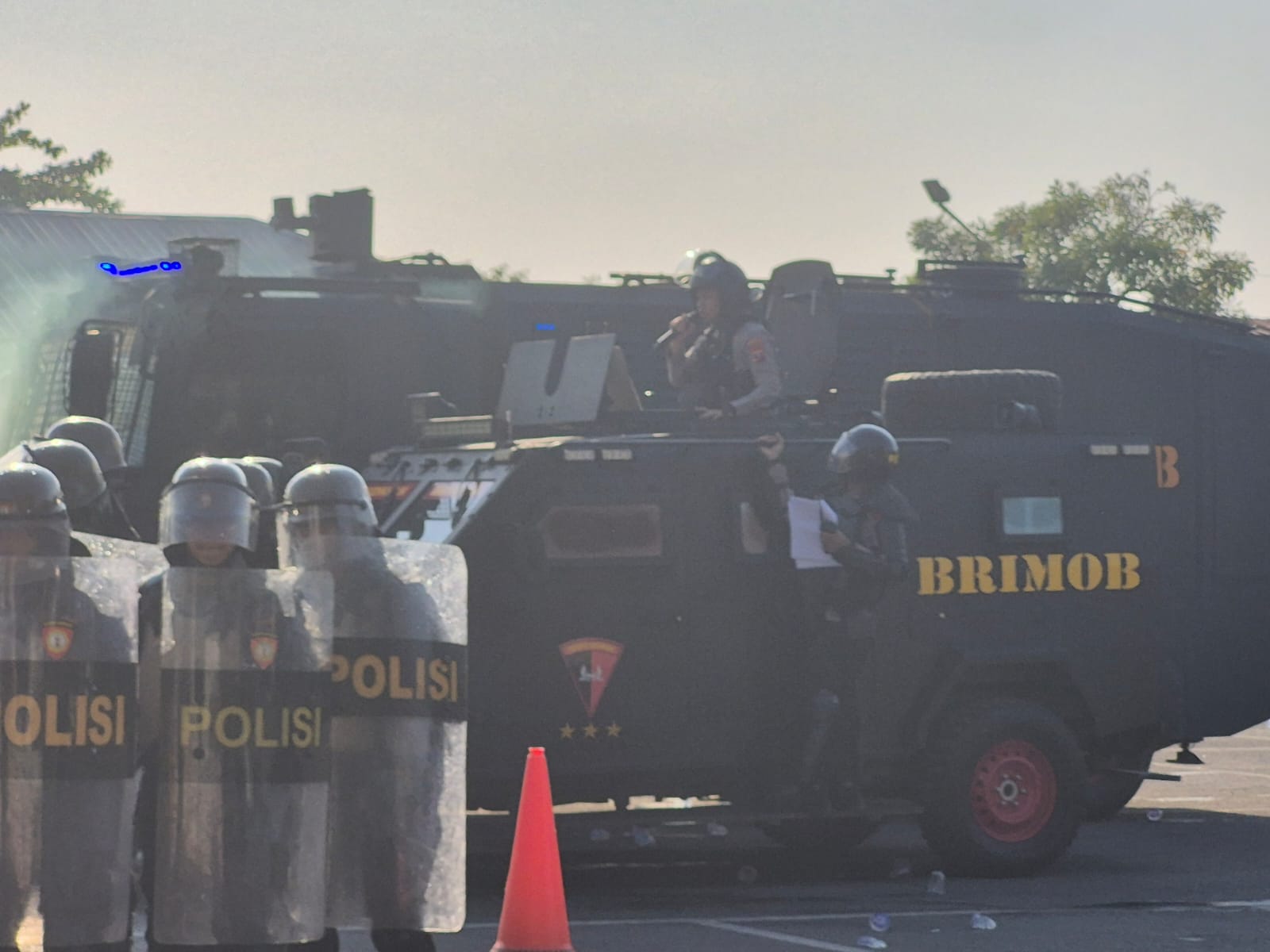 Mantapkan Pengamanan Kota, Kakorsabhara Baharkam Polri Pantau Langsung Latihan Simulasi Sispamkota di Polda Sumut