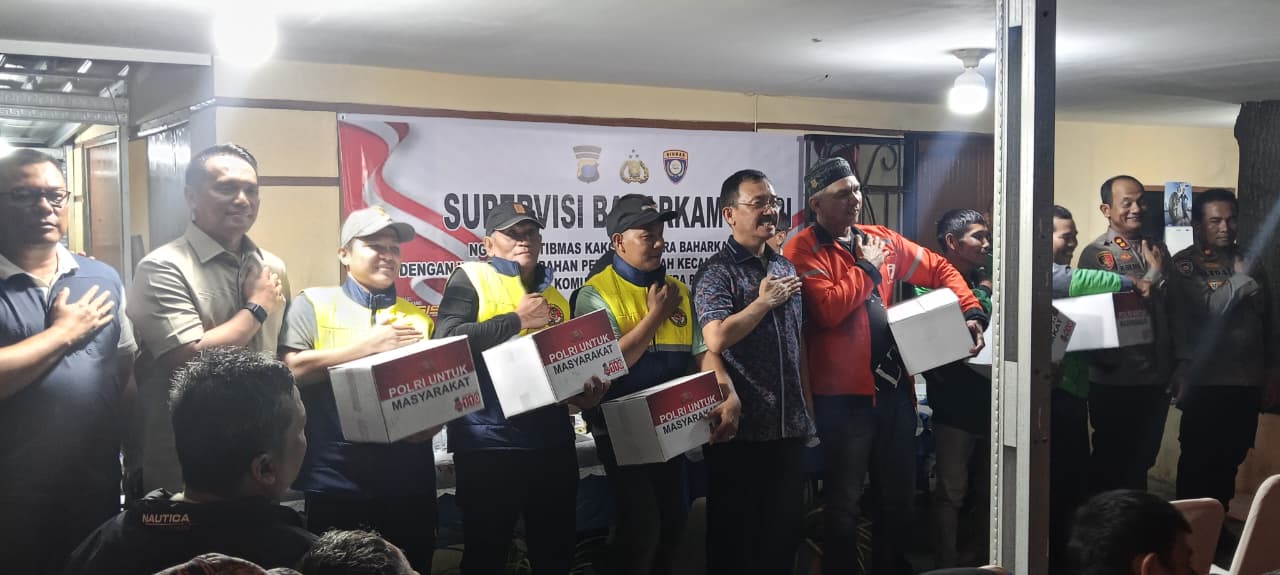 Serap Aspirasi Lewat ‘Ngopi Kamtibmas’, Kakorsabhara Baharkam Polri Turun Langsung Temui Warga dan Ojol di Medan Petisah