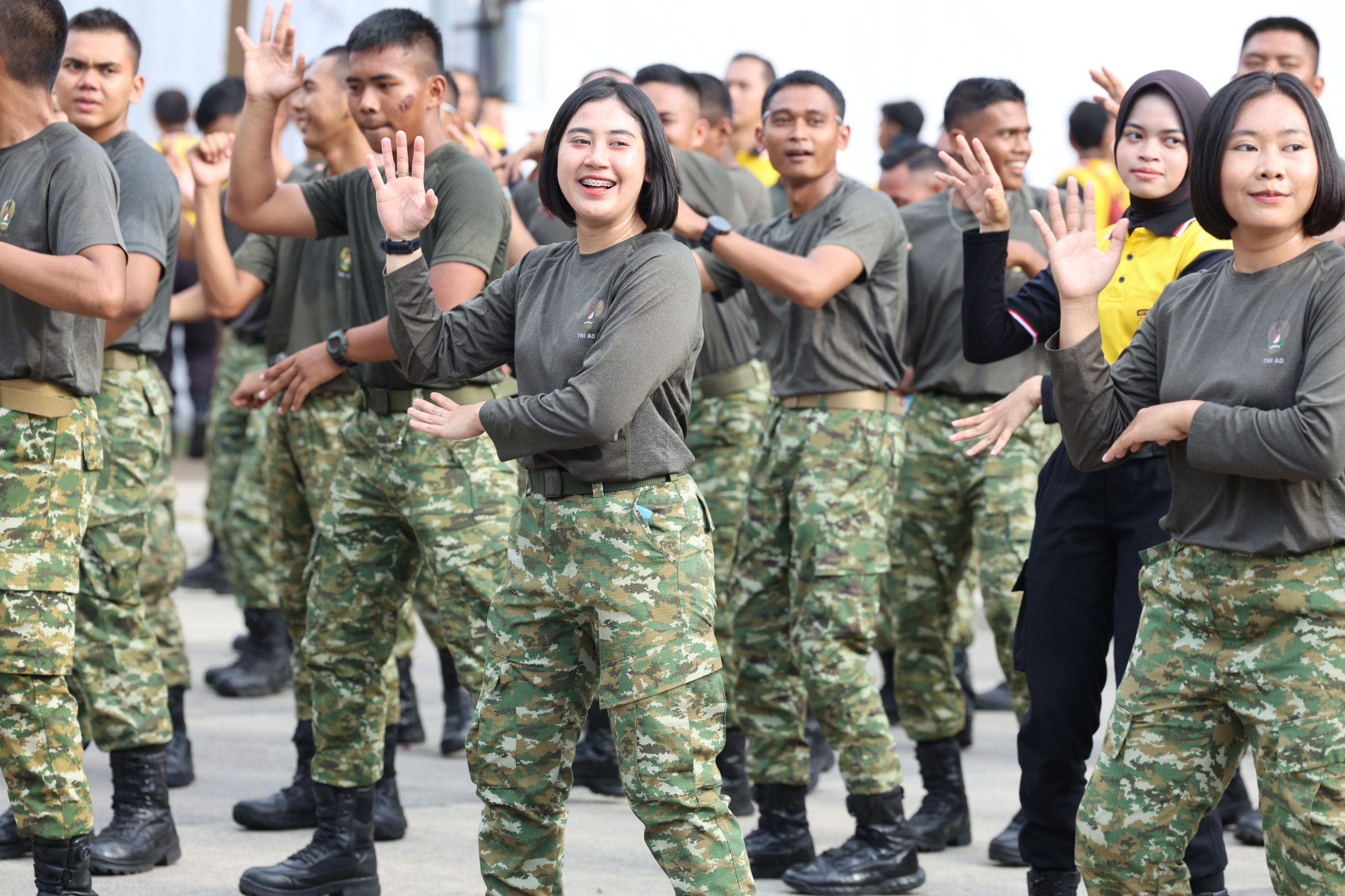Olahraga Bareng Kodam Jaya–Polda Metro Jaya, Jaga Kebugaran Sekaligus Perkuat Sinergi