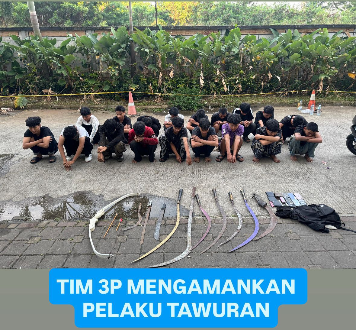 PATROLI PERINTIS PRESISI PMJ GAGALKAN TAWURAN, 36 PEMUDA DIAMANKAN DI BEKASI DAN DEPOK