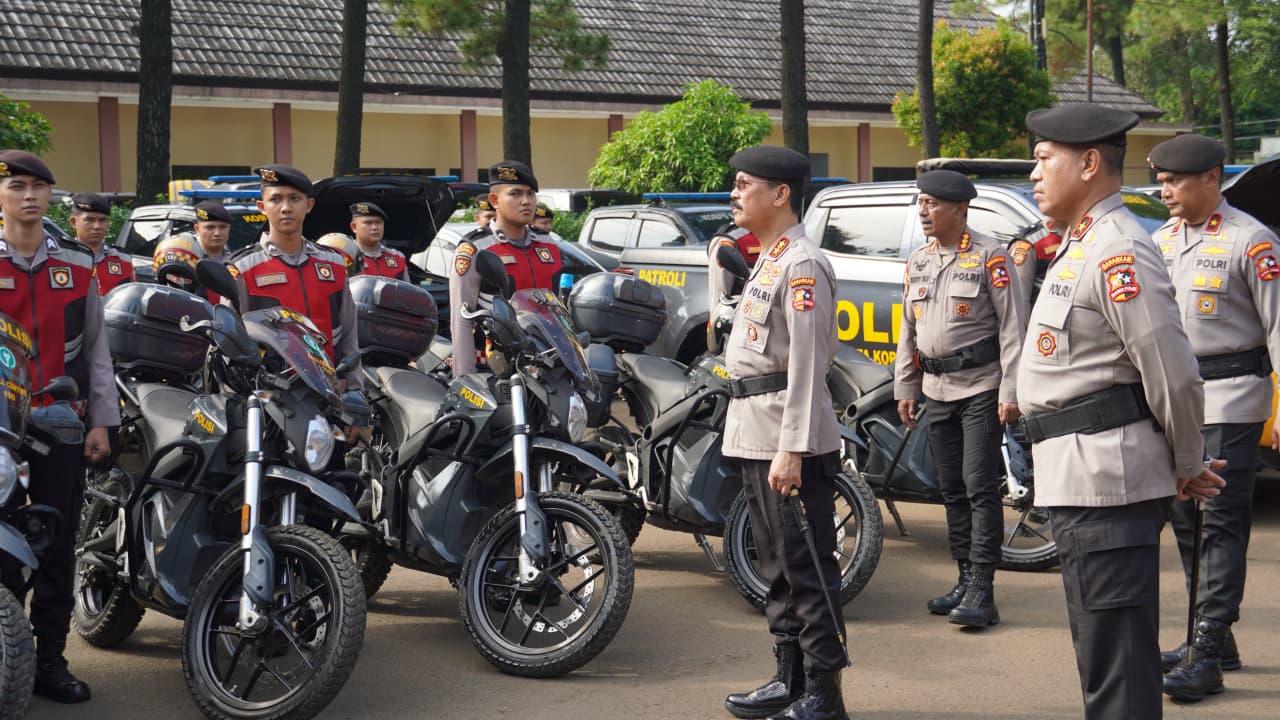 Korsabhara Baharkam Polri Gelar Apel Kesiapsiagaan Operasional Dalam rangka Harkamtibmas