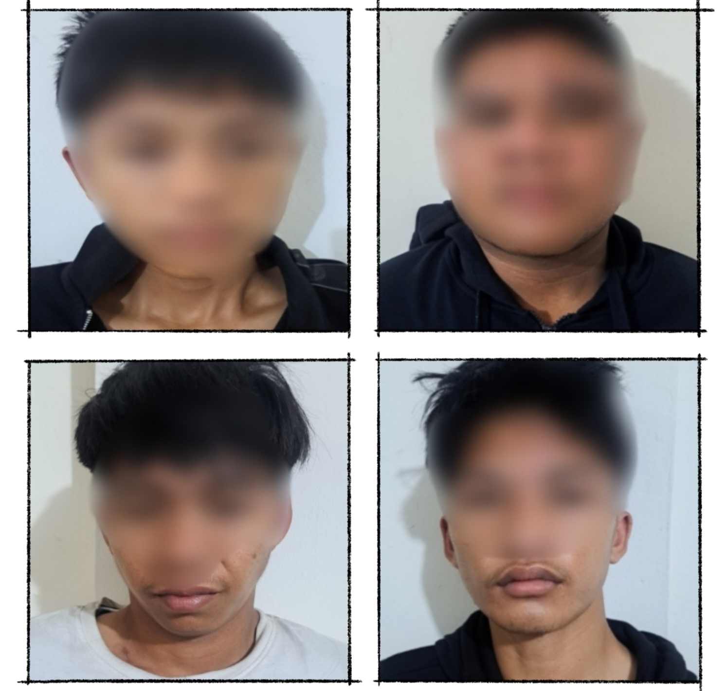 4 Pelaku Curanmor Bersenpi Diringkus Tim Opsnal Gabungan Polsek Jatiuwung Dan Polrestro Tangkot