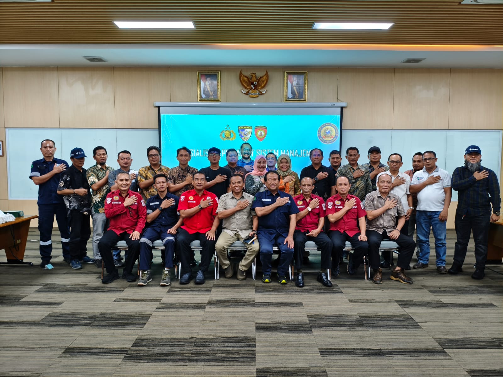 Perkuat Status Obvitnas, Tim Baharkam Polri Gelar Sosialisasi Sistem Manajemen Pengamanan di PT Timah Tbk