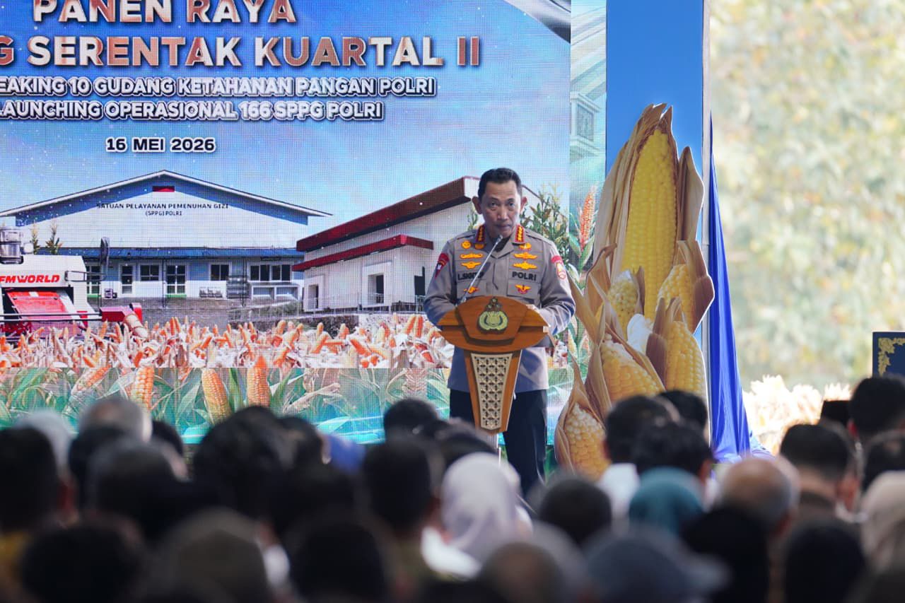 Kapolri Beberkan Inovasi Polri Manfaatkan dan Tingkatkan Produksi Pertanian
