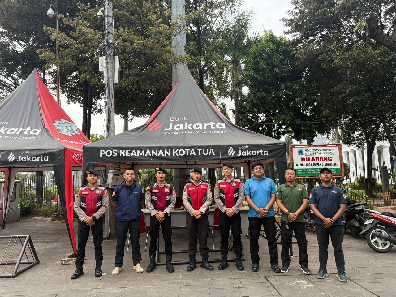 Jaga Kekondusifan CFD Kota Tua dan Sarinah, Dit Samapta Korsabhara Baharkam Polri Gelar Patroli Dialogis