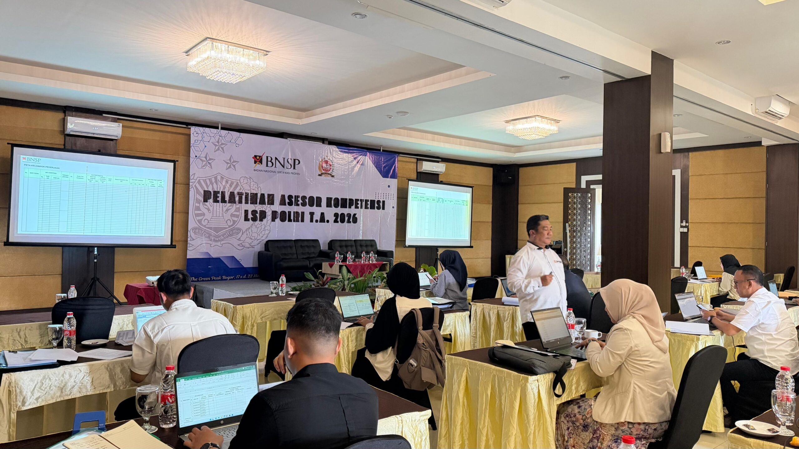 Korsabhara Baharkam Polri Gelar Pelatihan Asesor Penyidik Tipiring di Bogor