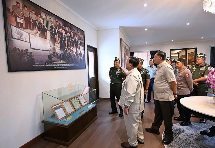 Kawah Candradimuka Pemimpin Bangsa, Presiden Prabowo Resmikan Museum dan Perpustakaan Seskoad
