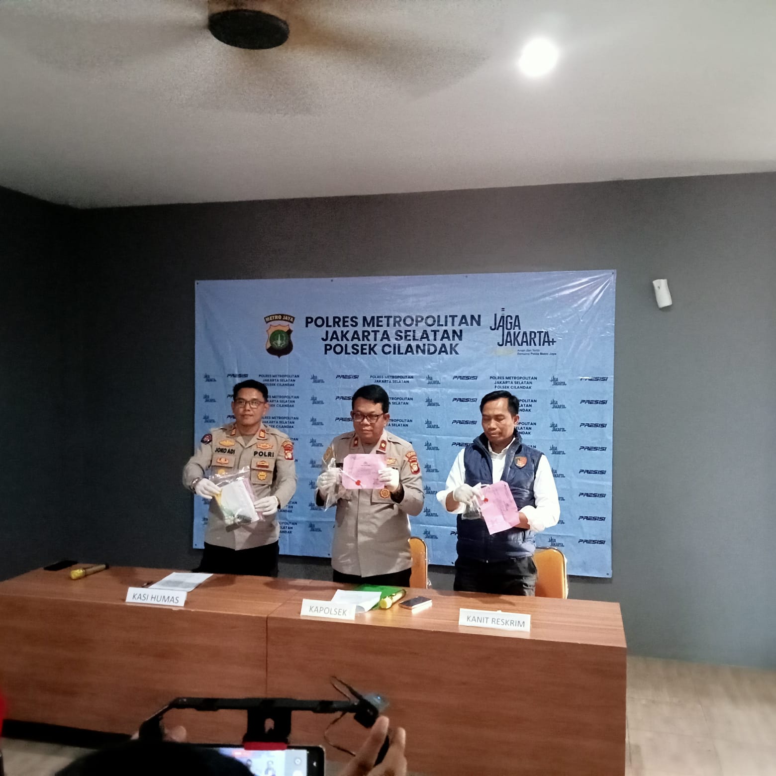 Polsek Cilandak Ungkap 3 Kasus Curanmor, Satu Tersangka Diduga Beraksi di 10 TKP