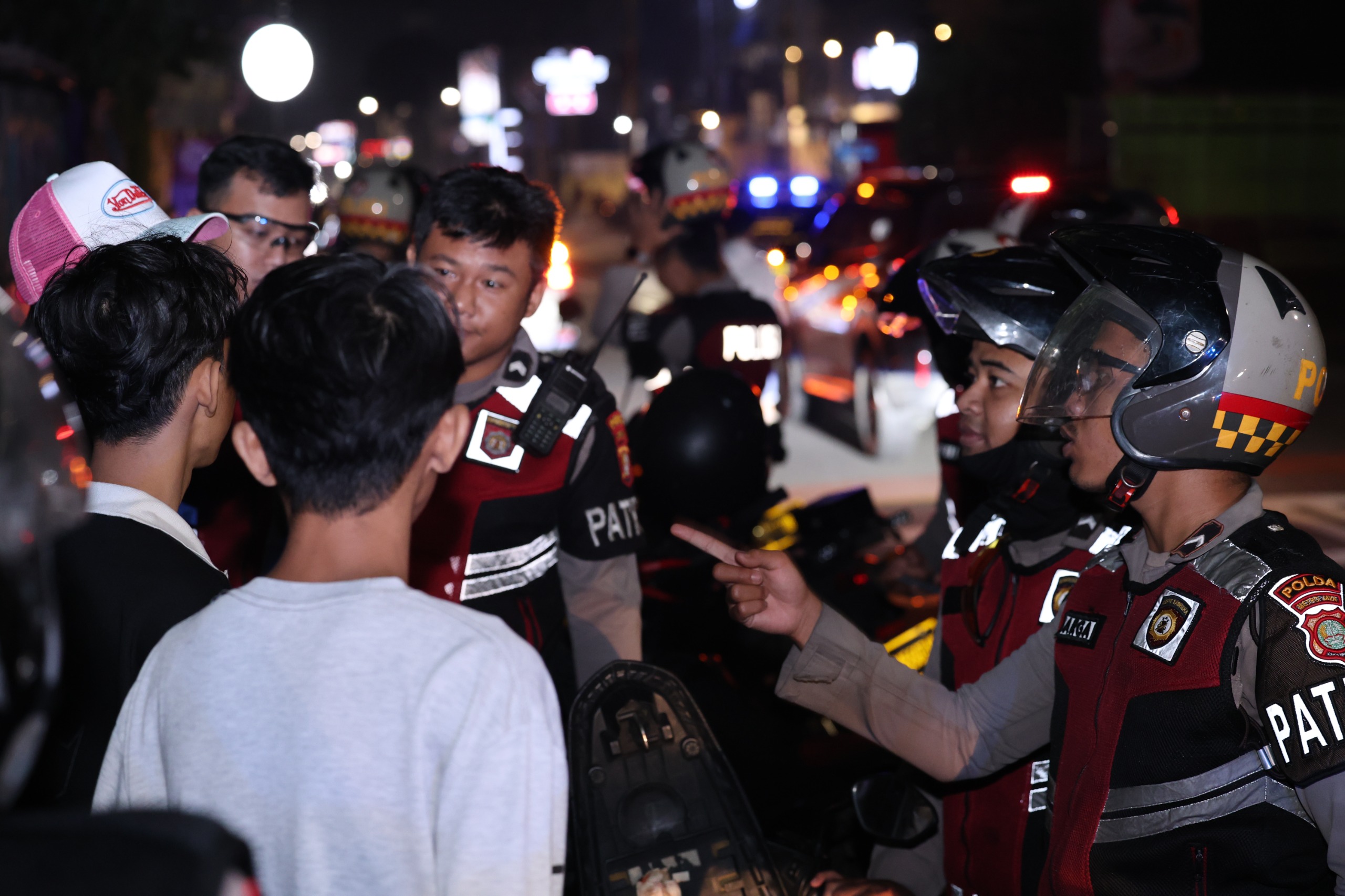 Polda Metro Tingkatkan Patroli Malam di Jakpus-Jakbar Cegah Kejahatan Jalanan   