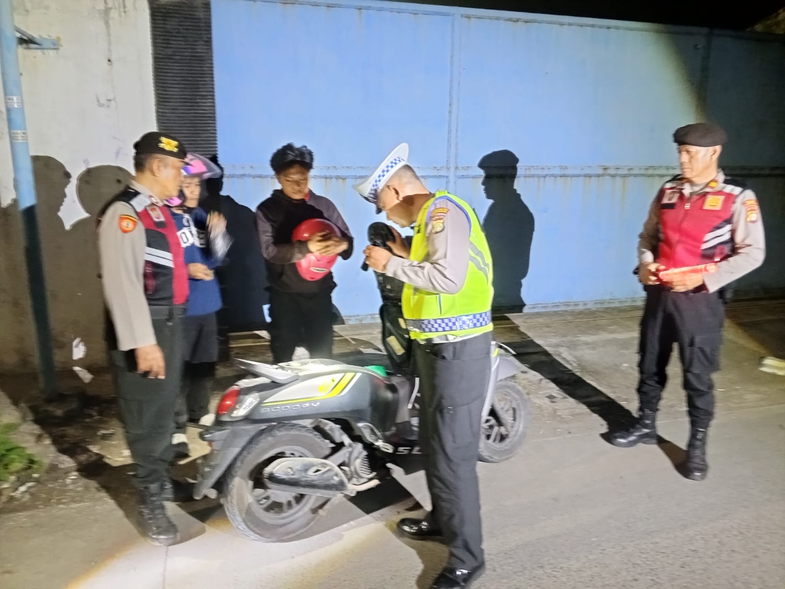 Patroli Jaga Jakarta+ Polsek Neglasari Sisir Titik Rawan, Antisipasi Tawuran dan Kejahatan Jalanan