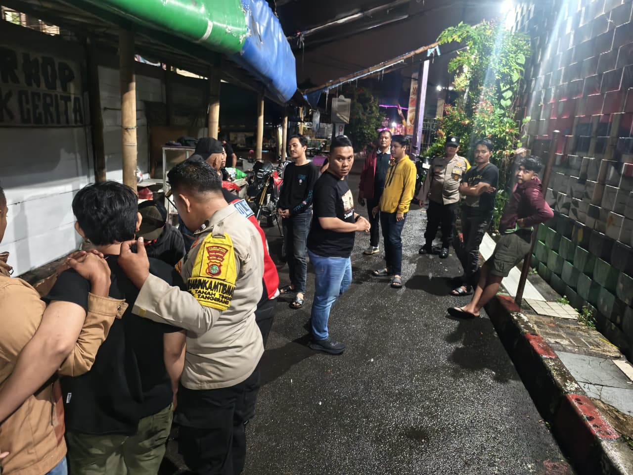 Patroli Cipkon Polsek Tangerang Ungkap Penyalahgunaan Ganja, Dua Pemuda Diamankan Di Tanah Tinggi