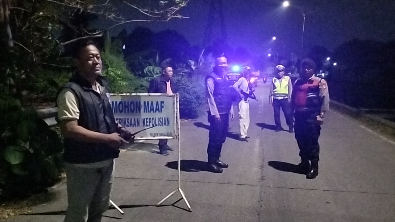 Patroli Jaga Jakarta dan Razia Stasioner Polsek Neglasari, Situasi Kamtibmas Kondusif