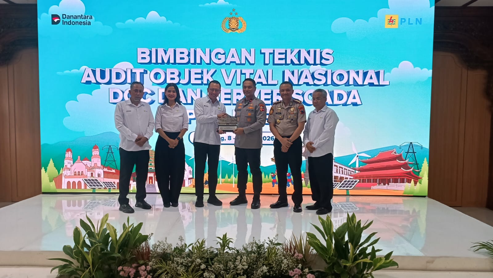 Dirpamobvit Korsabhara Baharkam Polri Pimpin Bintek Sistem Manajemen Pengamanan di DCC & Server Scada Semarang