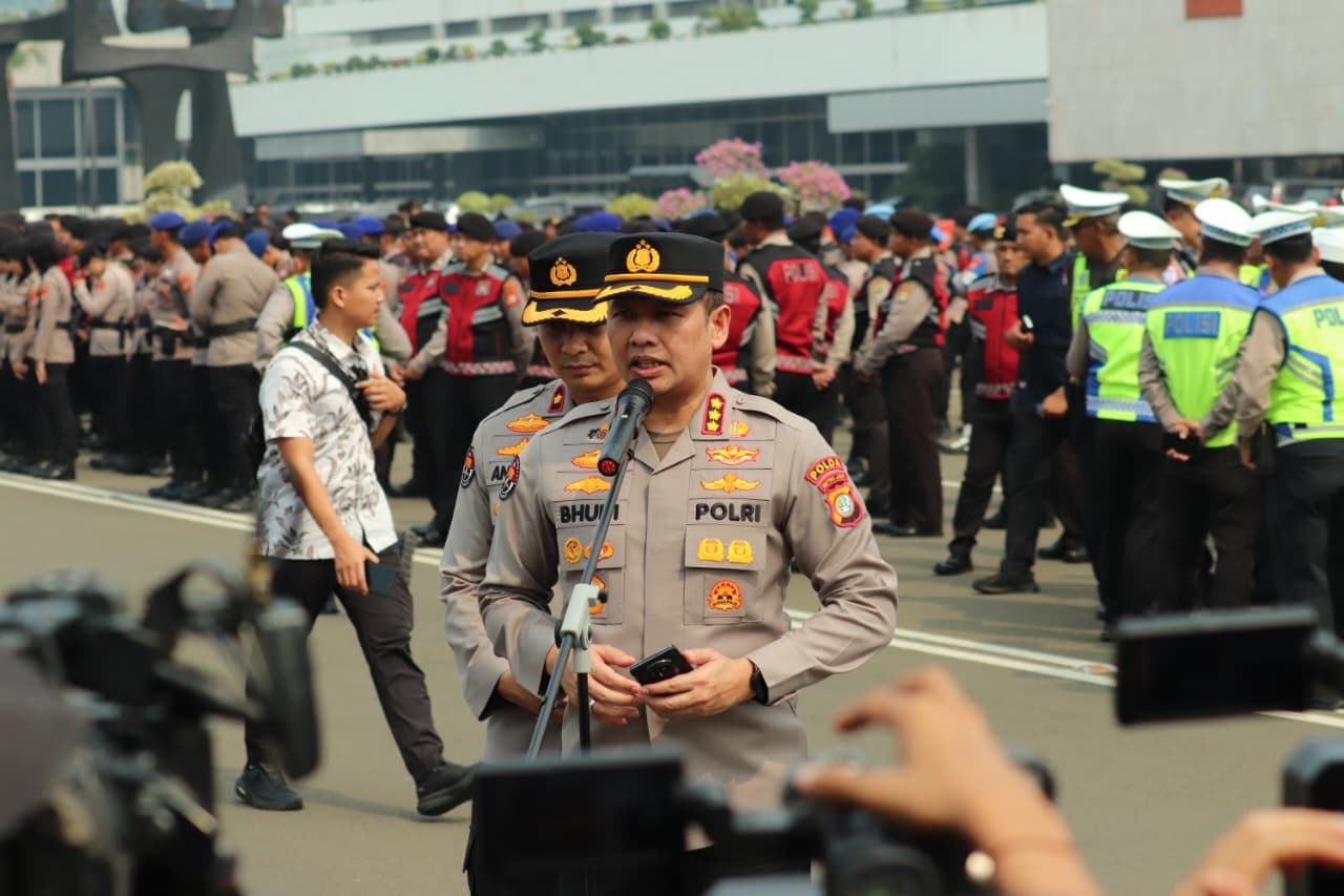 Polda Metro Jaya Tegaskan Belum Terima Surat Pemberitahuan Aksi Mahasiswa