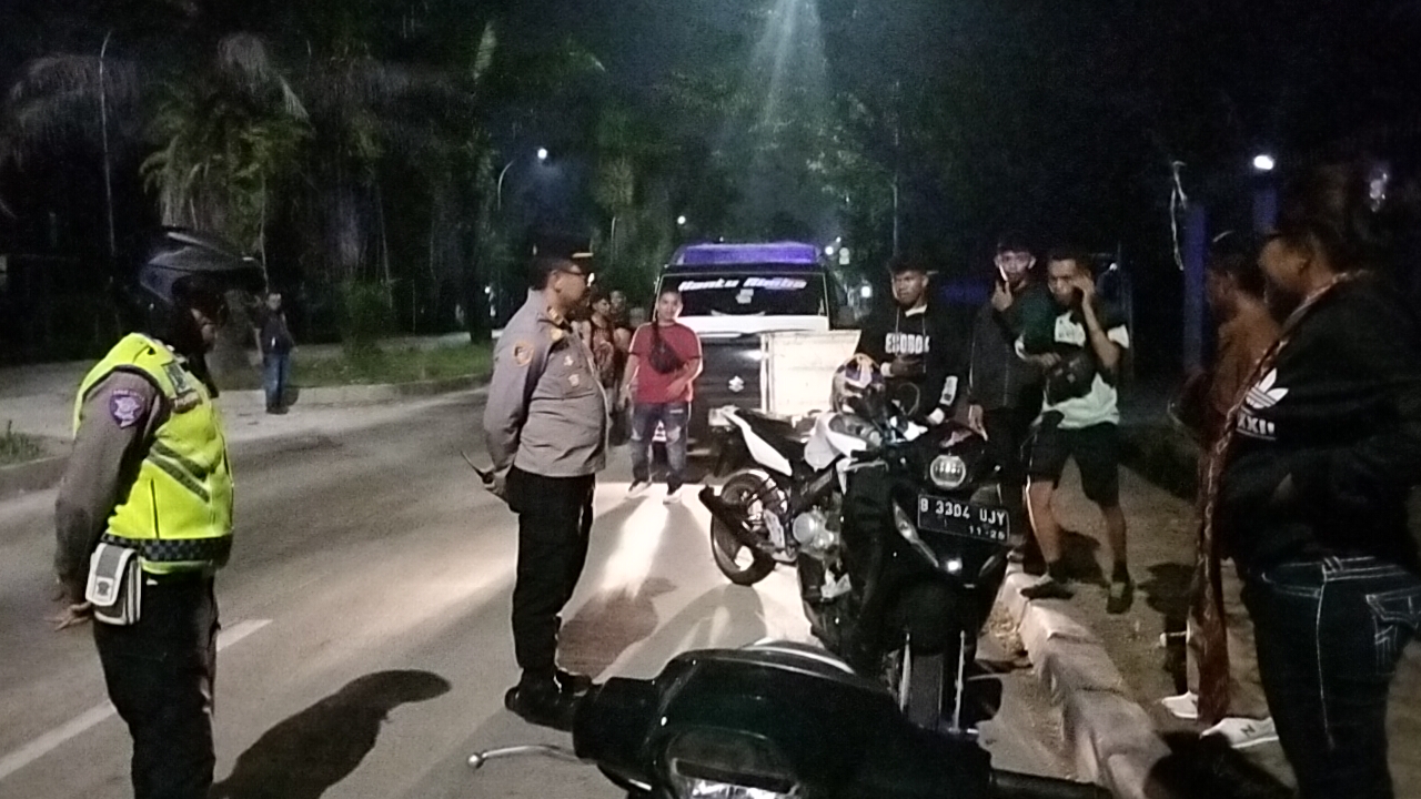 Patroli Jaga Jakarta, Polsek Neglasari Intensifkan Razia dan Patroli Mobile Antisipasi Kejahatan Jalanan