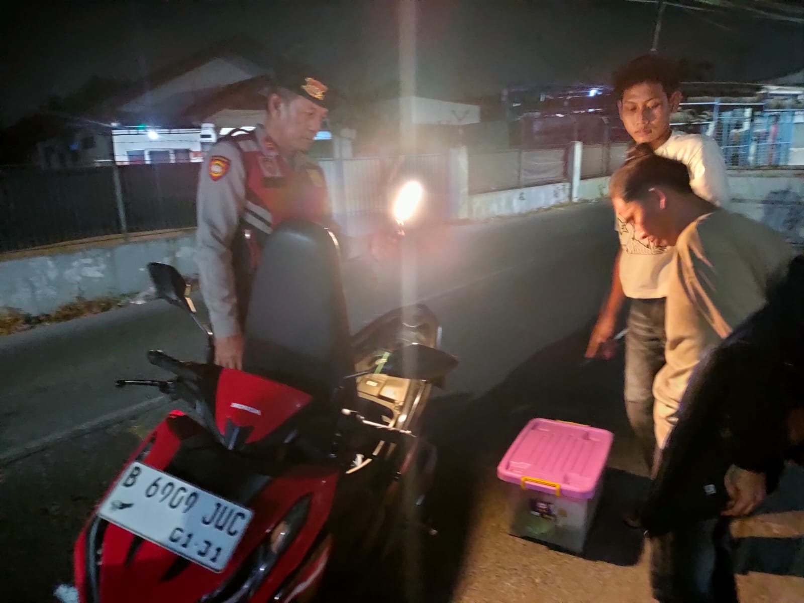 Patroli Cipta Kondisi Jaga Jakarta++ Polsek Neglasari, Situasi Kamtibmas Tetap Aman dan Kondusif