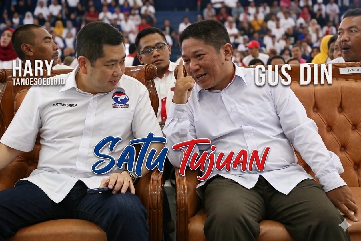 Hanya Dia (Gus Din) Pemuda Yang Bisa Menunjuk Konglomerat Hary Tanoesoedibdjo (HT)