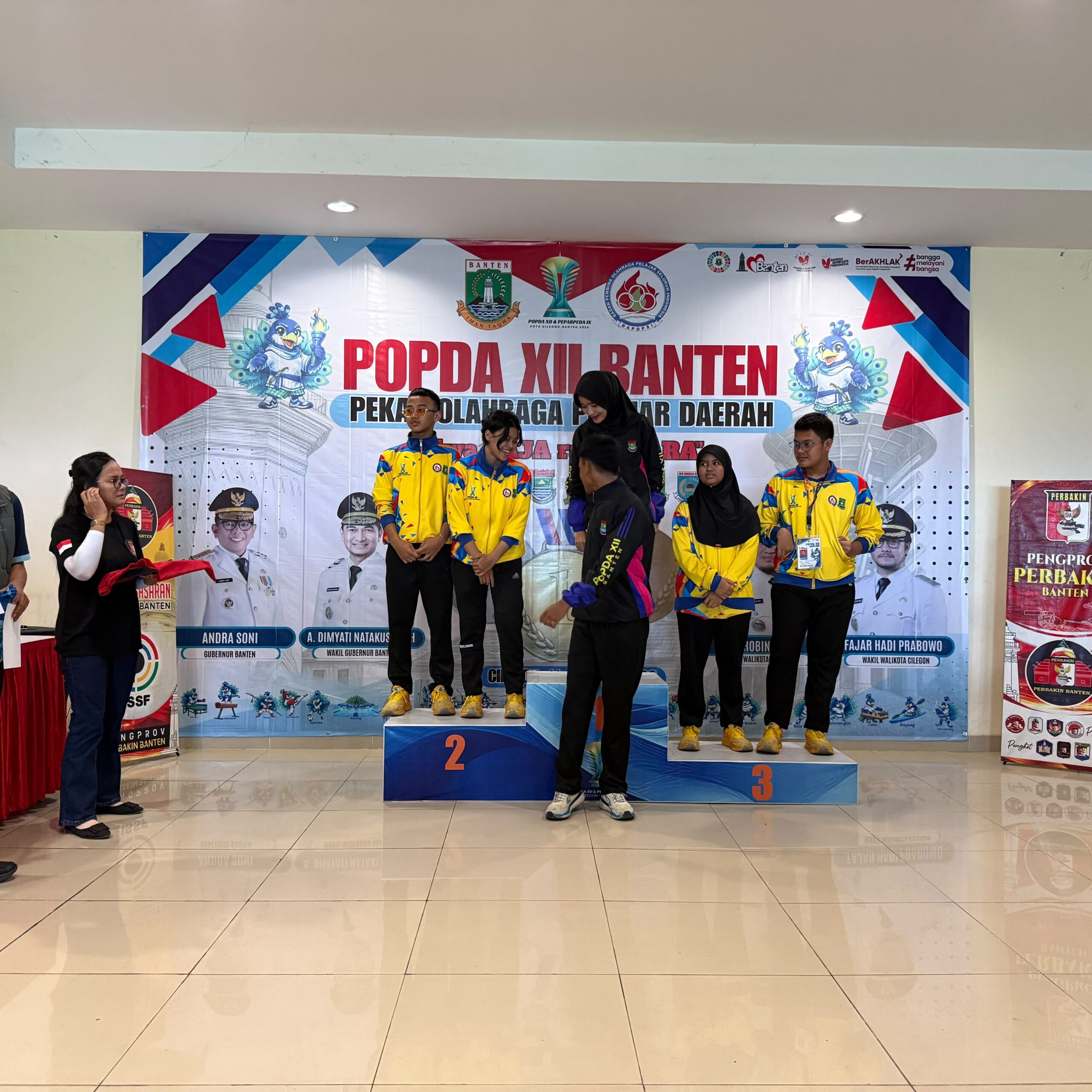 KOTA TANGERANG RAIH PRESTASI GEMILANG DI POPDA XII BANTEN 2026 CABANG OLAHRAGA MENEMBAK