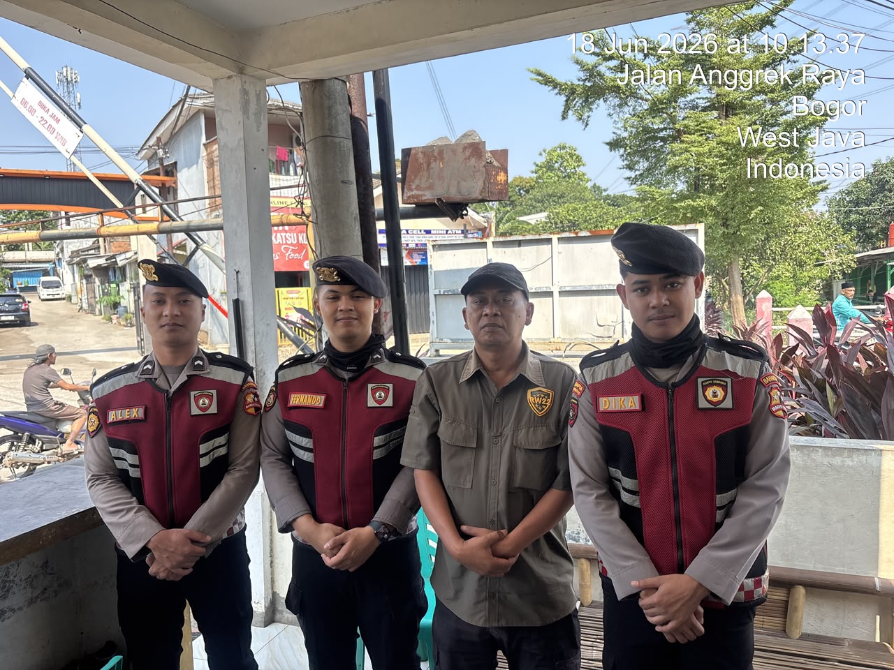 Antisipasi Gangguan Keamanan, Ditsamapta Korsabhara Baharkam Polri Gelar Patroli Dialogis