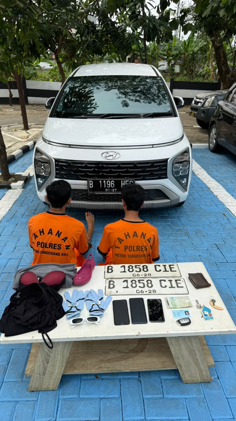 Mobil Dicuri Tetangga Sendiri, Polisi Tangkap Pelaku Kurang dari Sejam Di Gading Serpong