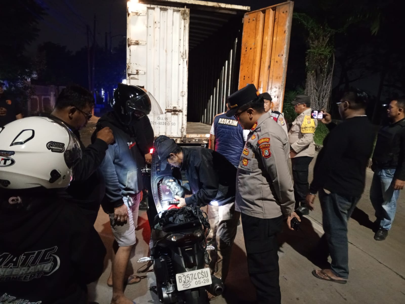 Polsek Neglasari Gelar Operasi Cipta Kondisi Jaga Jakarta+, Antisipasi Tawuran dan Kejahatan Jalanan