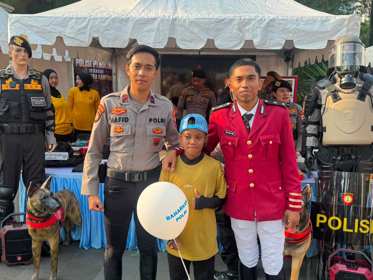 Korsabhara Gelar Pameran Almatsus Sabhara Meriahkan Hari Bhayangkara ke-80 di Jalur CFD Sudirman