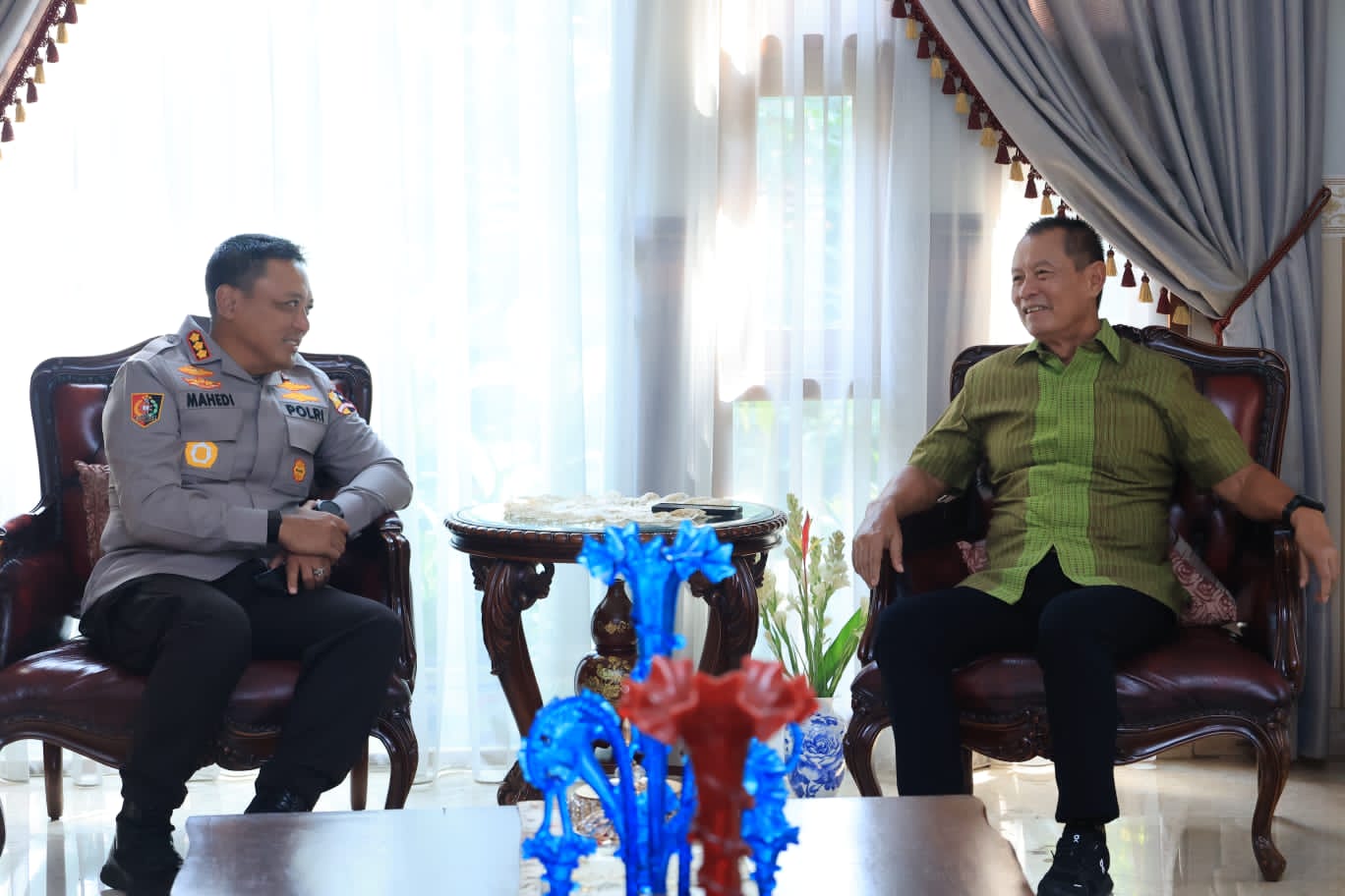 Terima Kunjungan Tim Mabes Polri, Ini Pesan Mantan Kapolri Jenderal (Purn) Sutarman Jelang Hari Bhayangkara Ke-80