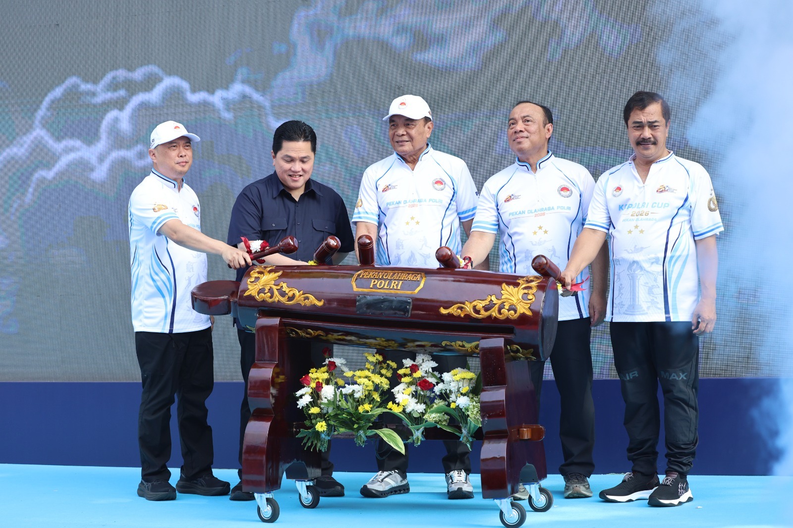 Menpora Erick Thohir Dorong Pekan Olahraga Polri Jadi Gerakan Memasyarakatkan Olahraga