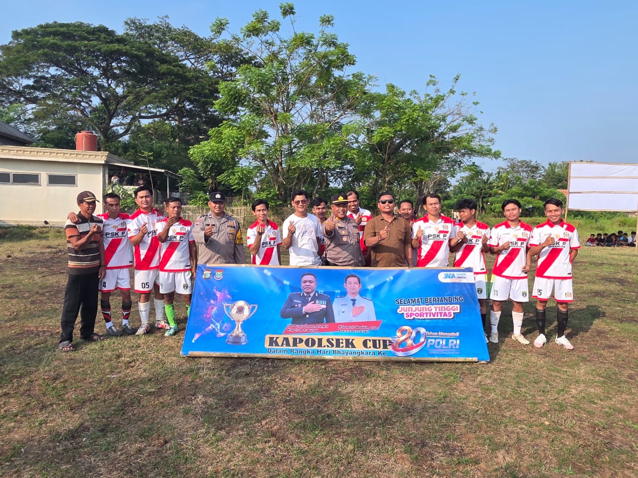 Kapolsek Cup Pakuhaji Resmi Bergulir, 16 Tim Ramaikan Turnamen Sepak Bola Hari Bhayangkara