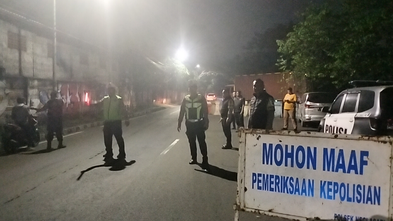 Patroli Jaga Jakarta, Polsek Neglasari Intensifkan Razia dan Patroli Mobile Antisipasi Kejahatan Jalanan