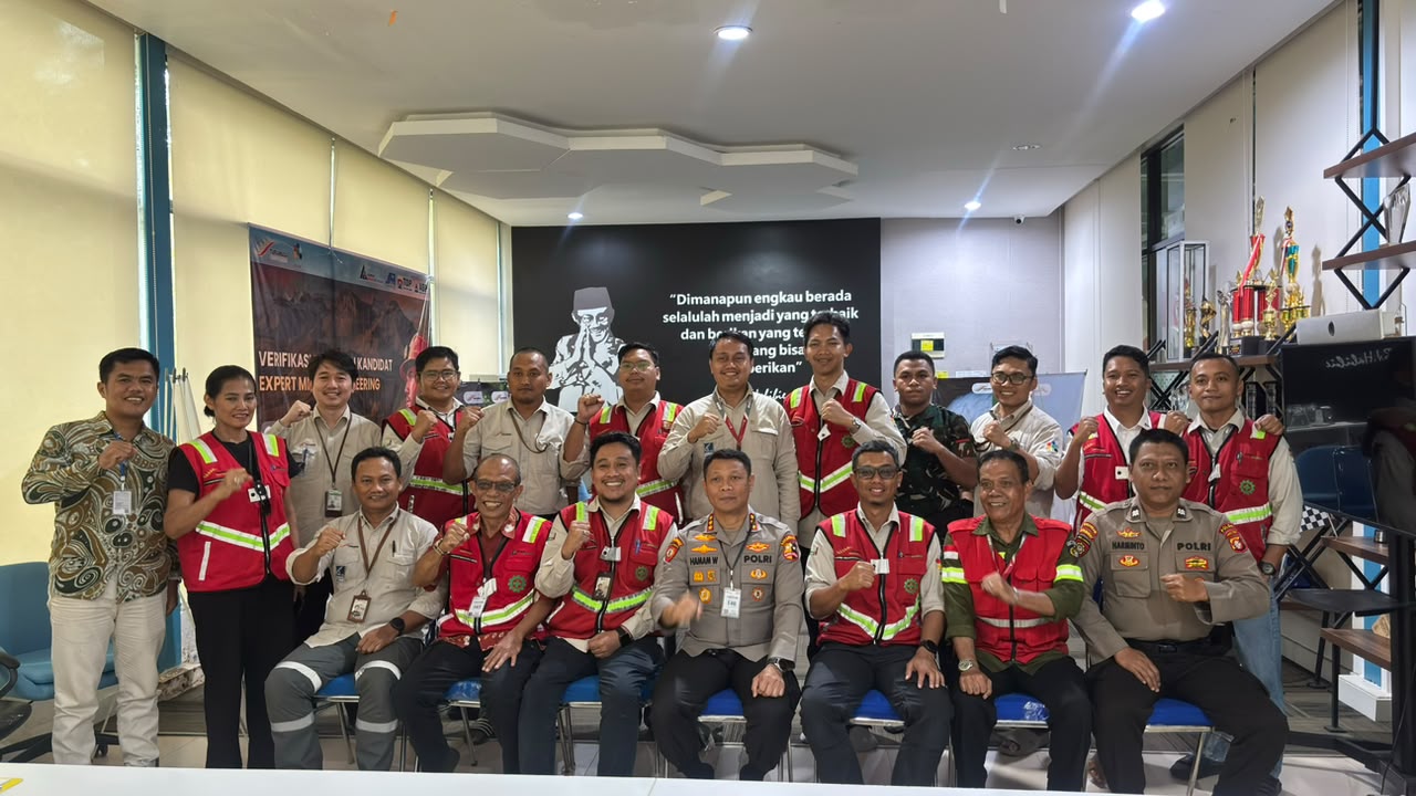 Perkuat Keamanan Aset Negara, Ditpamobvit Polri Asistensi Sistem Pengamanan PT Asmin Bara Bronang