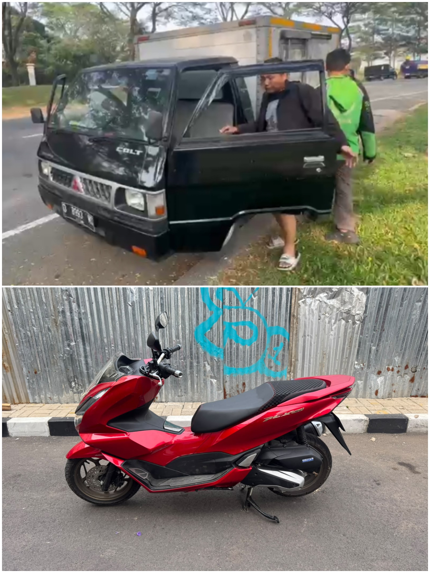 Tabrak Petugas Saat Kabur, Dua Pencuri Mobil Box Berakhir Di Tangan Polisi