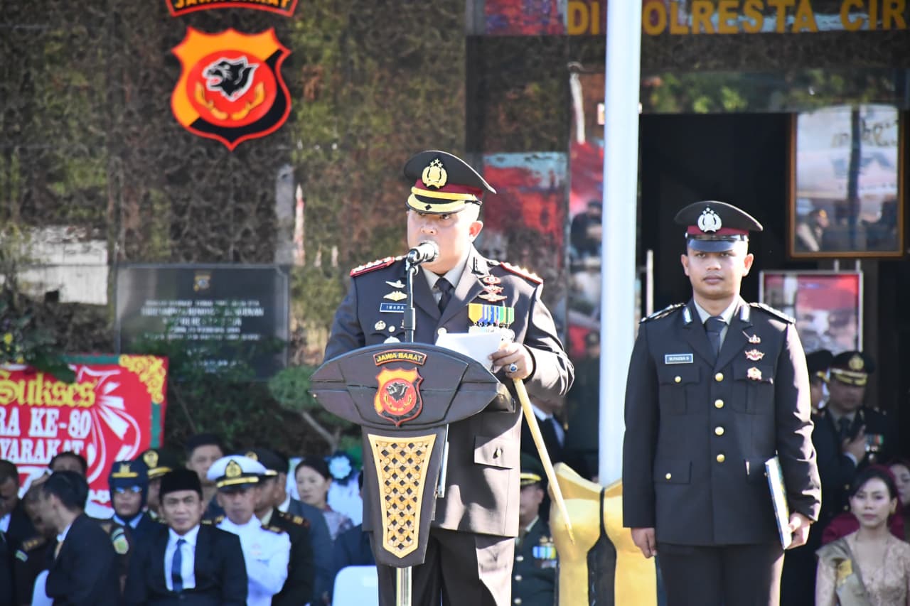 Polresta Cirebon Gelar Upacara dan Syukuran Hari Bhayangkara ke-80, Perkuat Sinergi untuk Pengabdian kepada Masyarakat