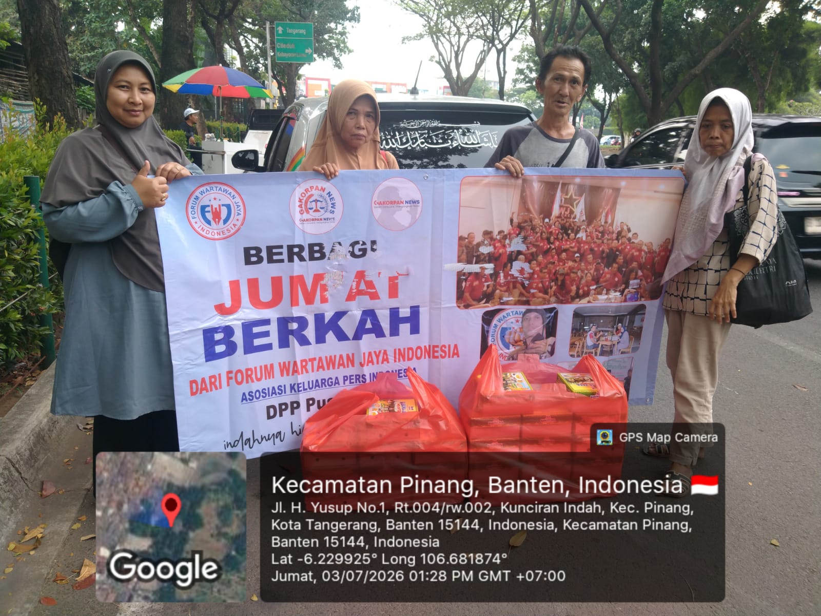 Jumat Berkah, Fwj Indonesia Bagikan Nasikan Kotak Bantu Meringankan Beban Sesama