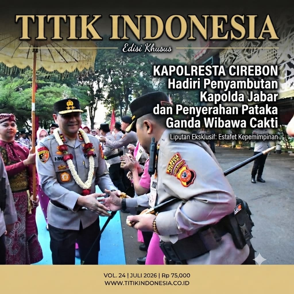 Kapolresta Cirebon Hadiri Penyambutan Kapolda Jabar dan Penyerahan Pataka Ganda Wibawa Cakti