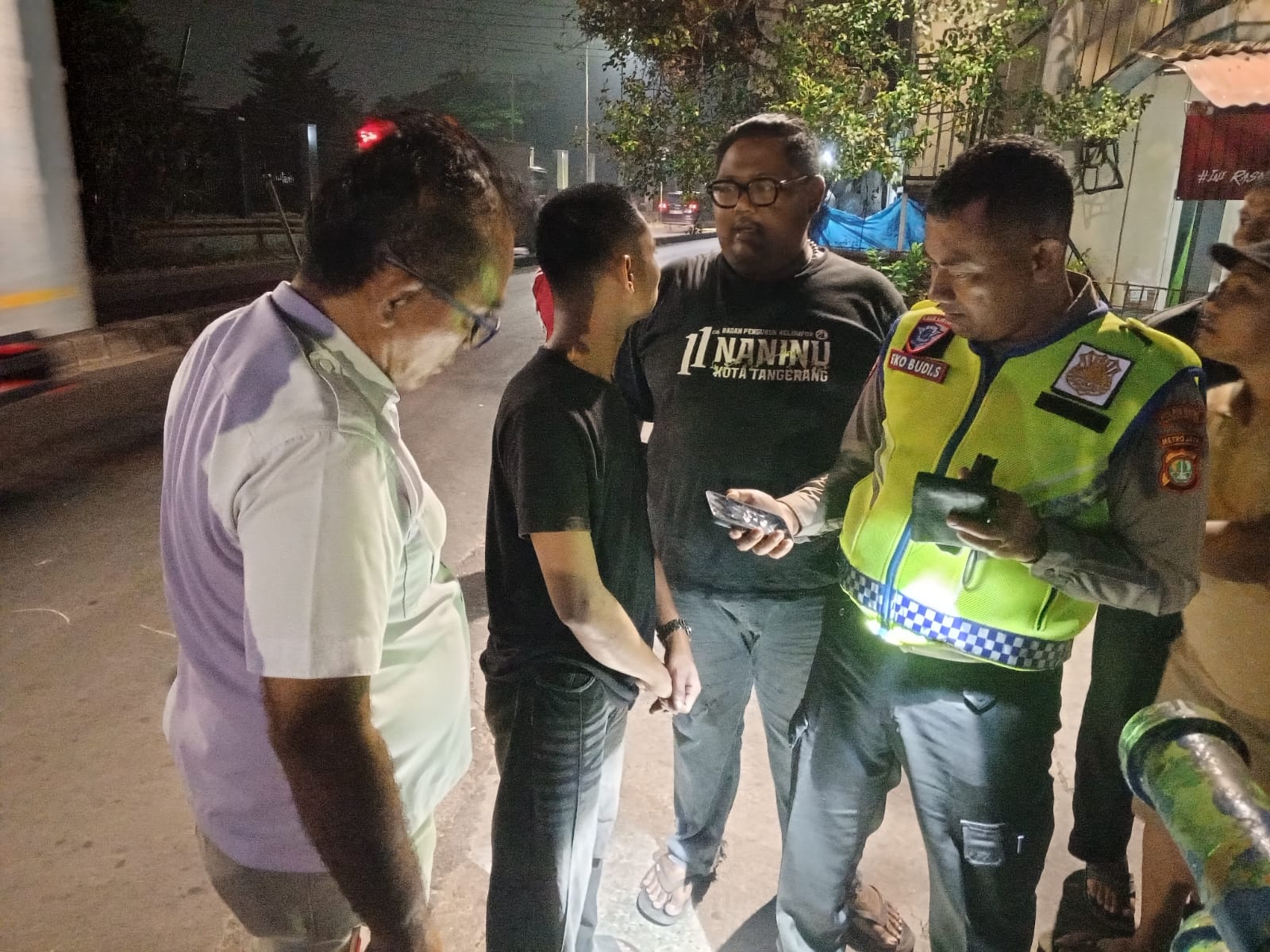 Patroli Cipta Kondisi Jaga Jakarta+ Polsek Neglasari Antisipasi Gangguan Kamtibmas