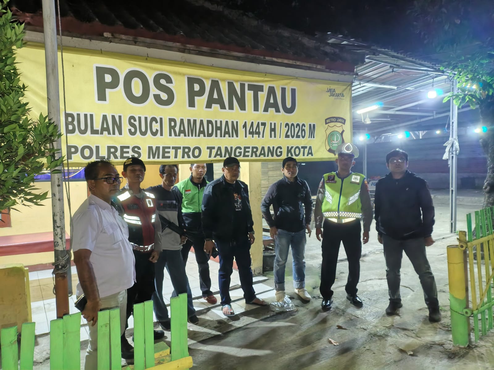 Polres Metro Tangerang Kota Perkuat Pos Sekat dan Pos Pantau, Antisipasi Nihil Tawuran
