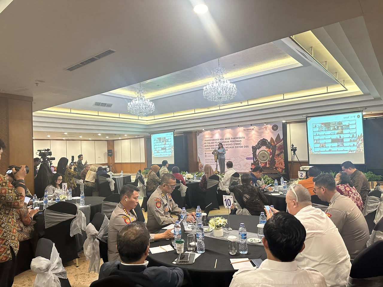Korsabhara Baharkam Polri Hadiri Sosialisasi Transformasi KBLI 2025 dan Sensus Ekonomi Pariwisata