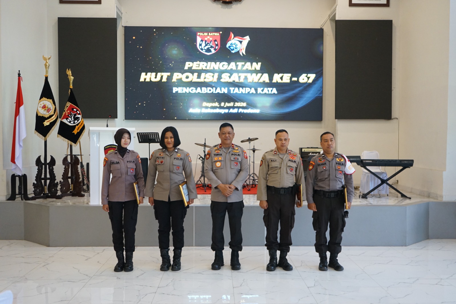 Peringatan HUT Polisi Satwa Ke-67: Momentum Memperkuat Profesionalisme dan Pengabdian kepada Masyarakat