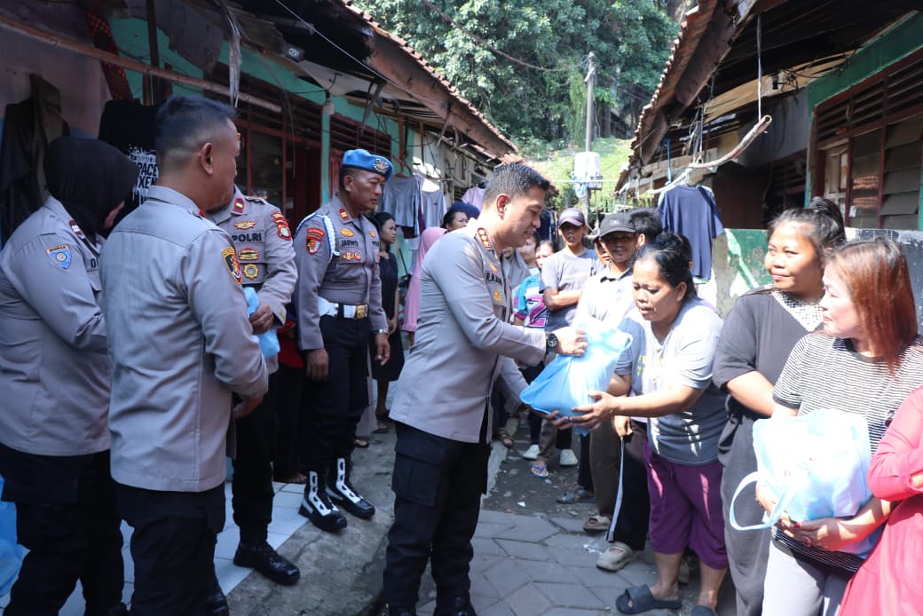 Jaga Jakarta+ On The Spot, Kapolres Tangerang Kota Bantu Warga Dan Ajak Jaga Kamtibmas Bersama