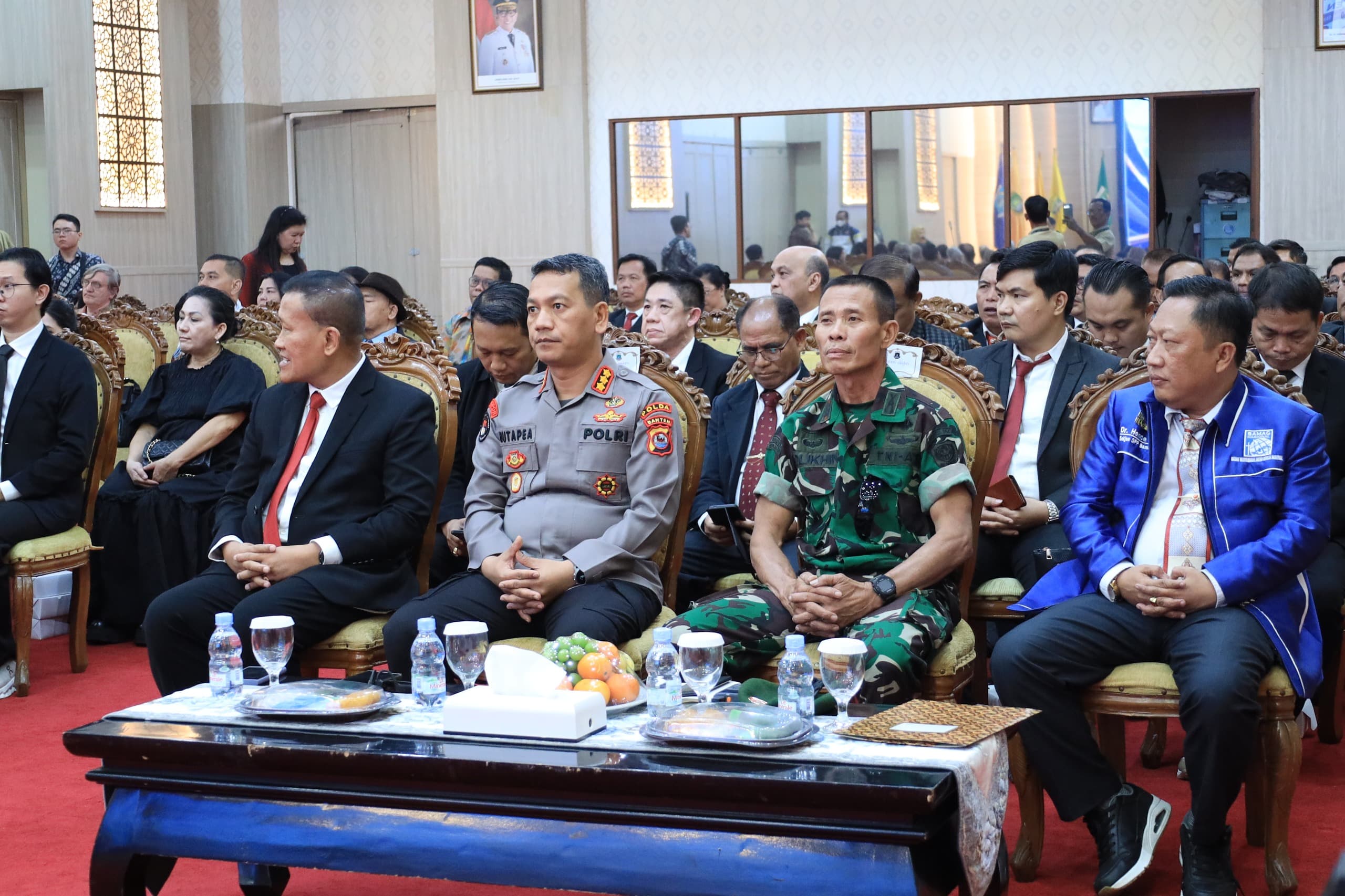 Polda Banten Hadiri Pelantikan DPW BAMAGNAS Provinsi Banten, Perkuat Sinergi Jaga Kamtibmas