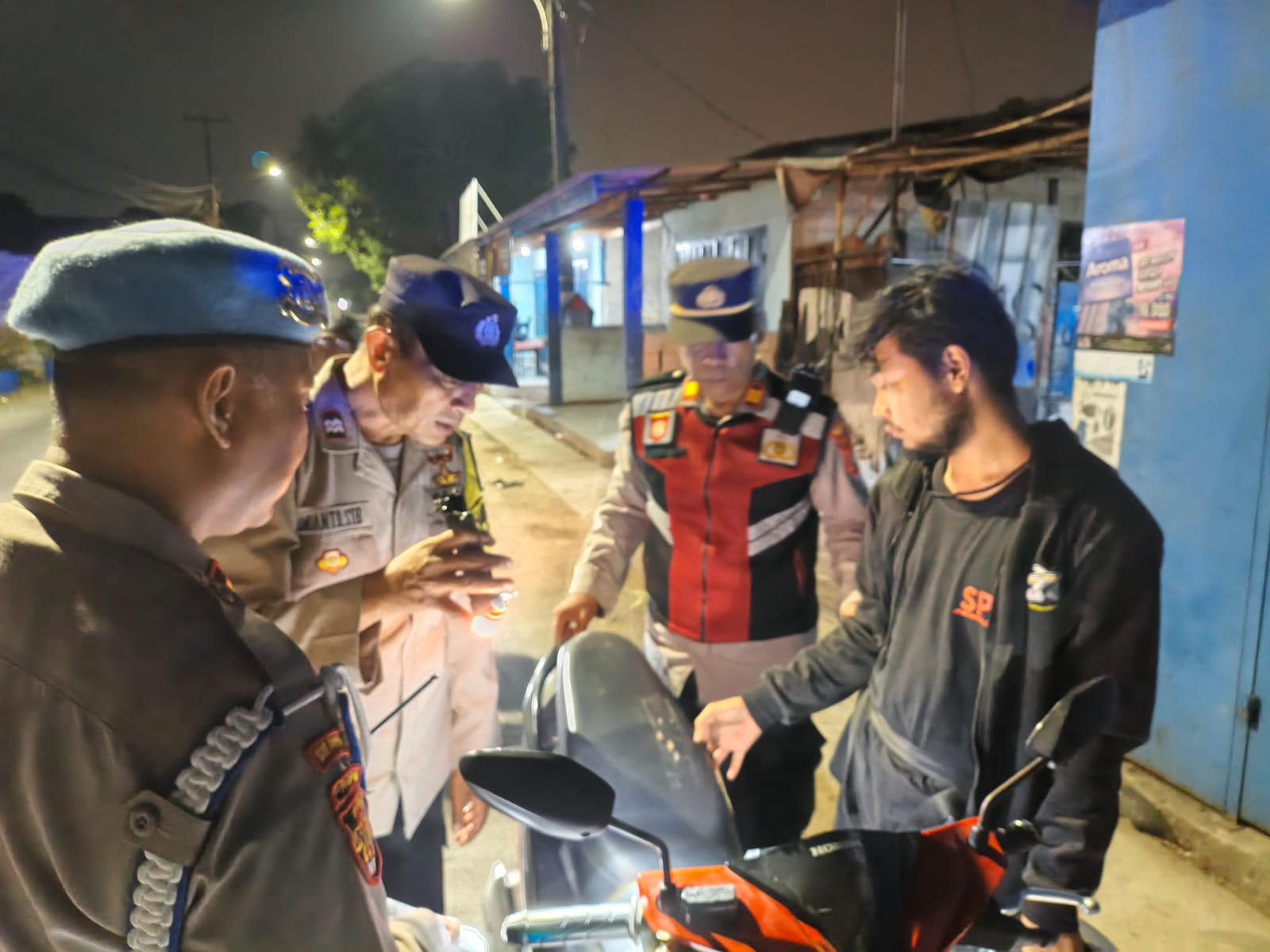 Polsek Neglasari Gelar Patroli Cipta Kondisi Jaga Jakarta++ Antisipasi Gangguan Kamtibmas