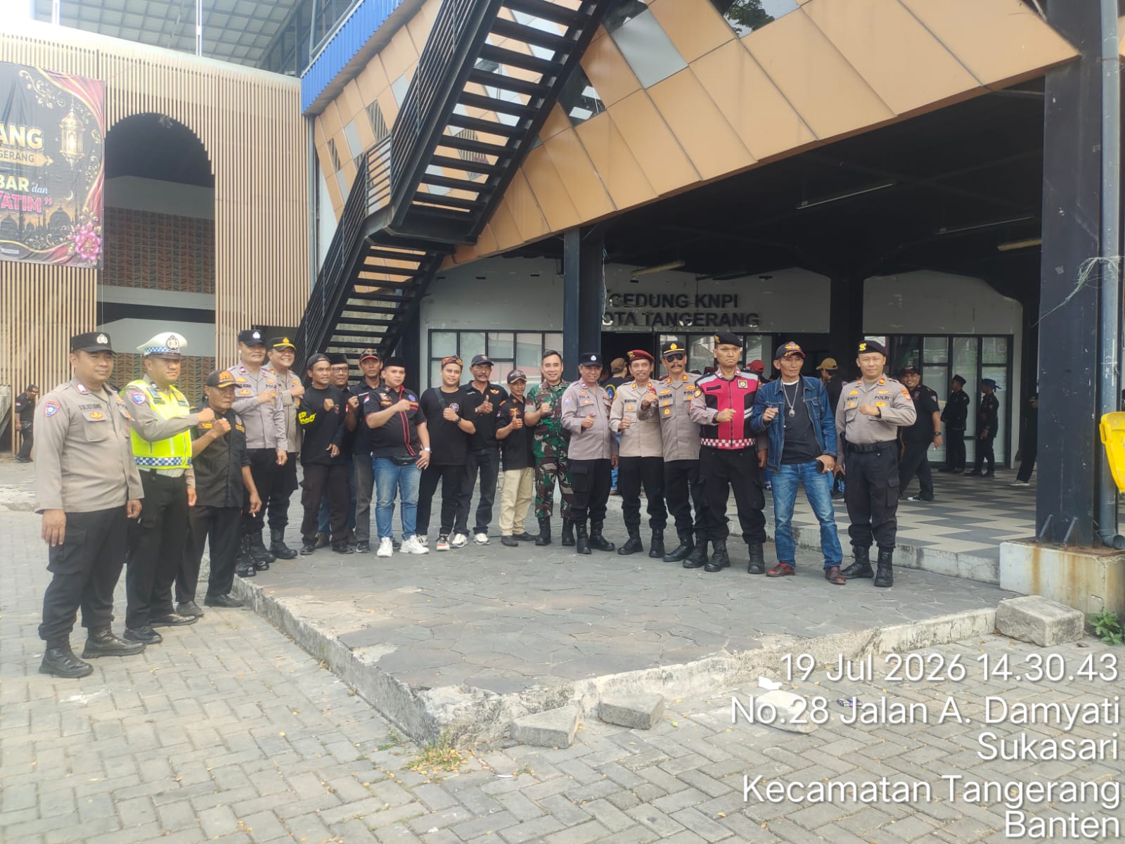 Patroli Dialogis di Hari Libur, Polres Metro Tangerang Kota Perkuat Harkamtibmas