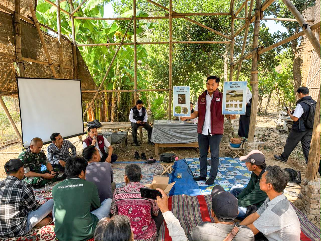 Polresta Cirebon isi Kegiatan TMMD Edukasi Warga Susukan Bentengi Desa dari Narkoba