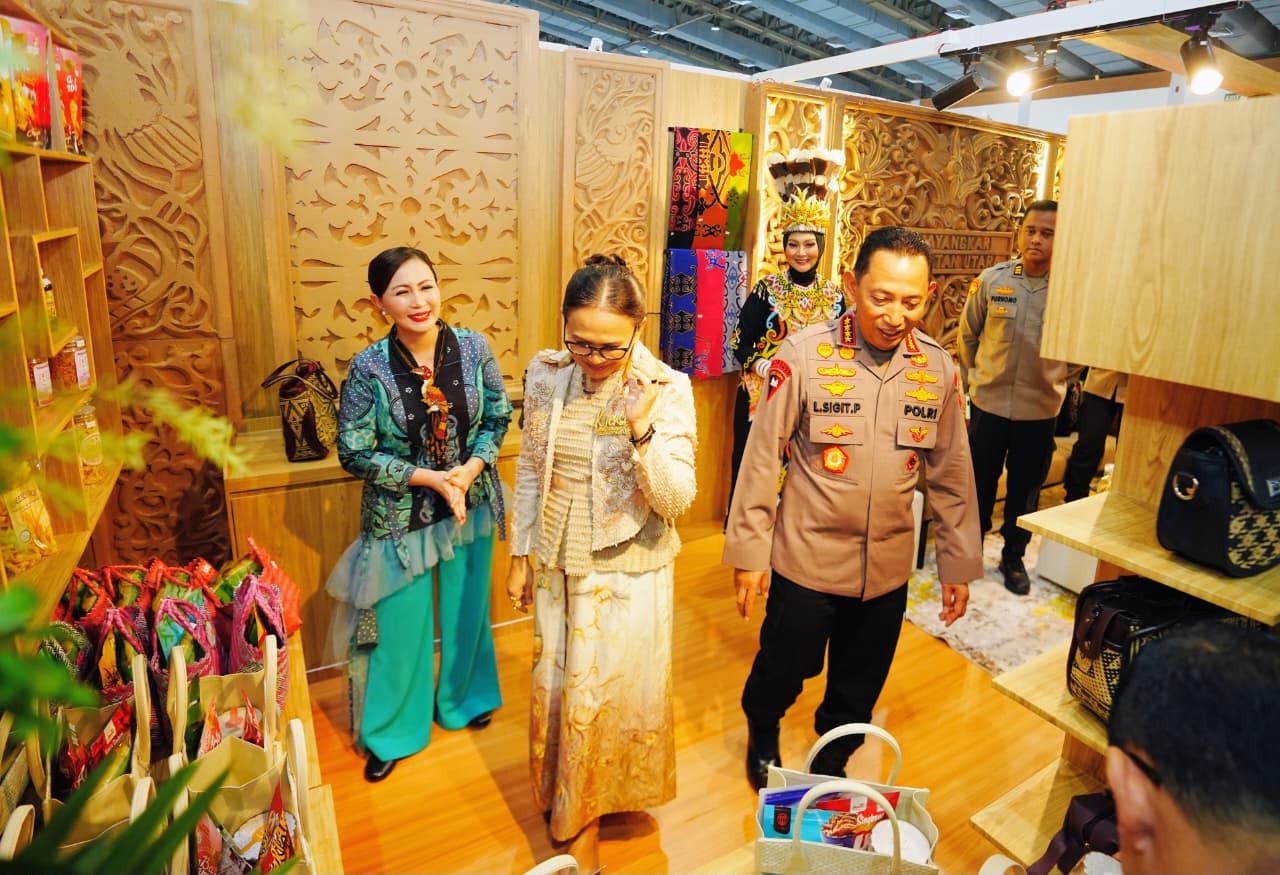 Kapolri Hadiri Bazar Kreasi Bhayangkari Nusantara 2026, Perkuat Pemberdayaan UMKM dan Budaya Lokal