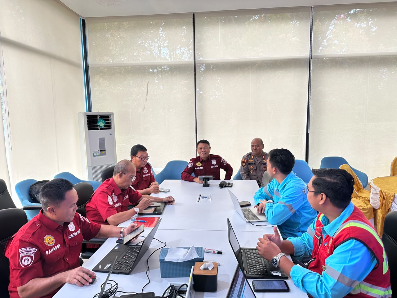 Tim Audit Baharkam Polri Gelar Bintek Hari ke dua, Perkuat Sistem Manajemen Pengamanan di PT Asmin Bara Bronang