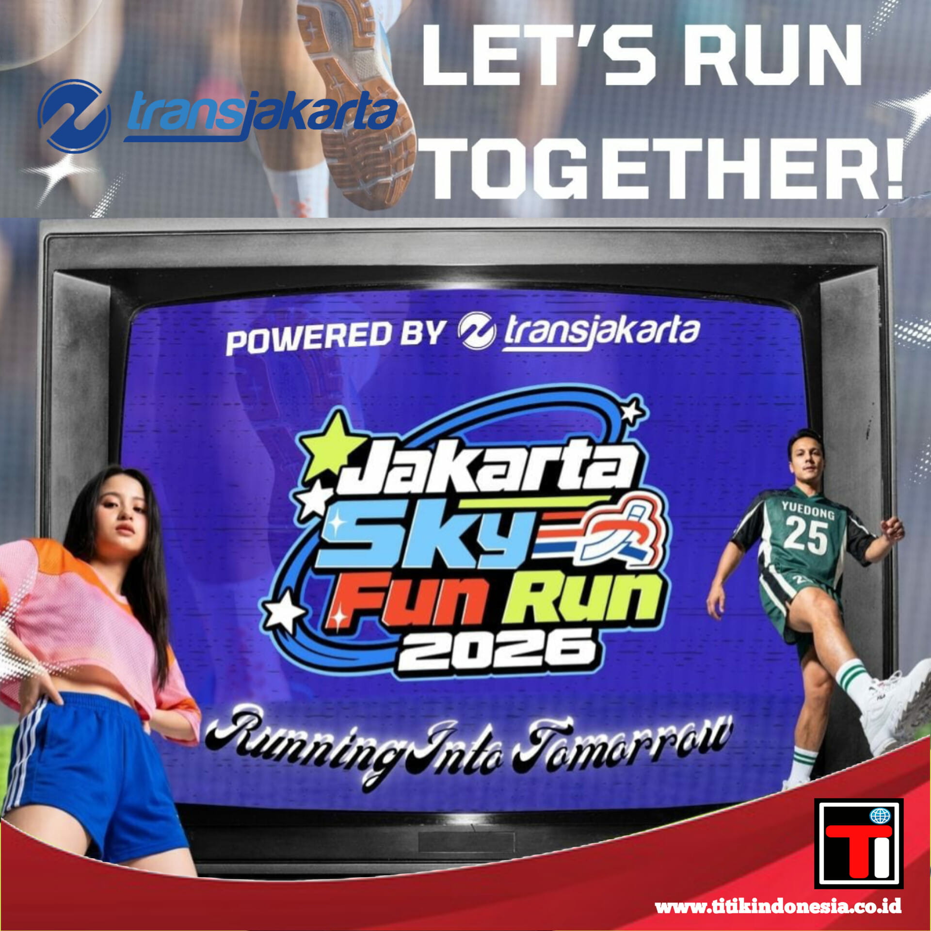 Menuju 500 Tahun Jakarta : Transjakarta Hadirkan Jakarta Sky Fun Run 2026 Dengan Misi Lingkungan Berkelanjutan